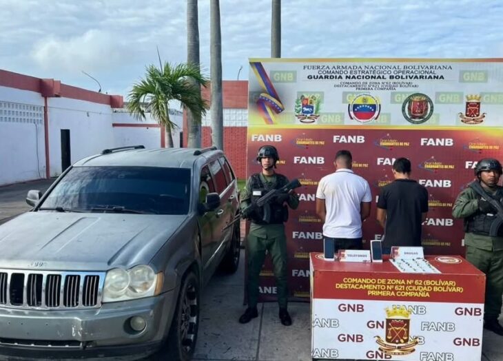 Detenidos dos sujetos con presunta marihuana en Bolívar – Diario El Luchador