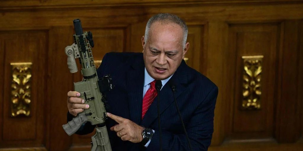 Diosdado Cabello resiste el despliegue militar de Estados Unidos ante las costas de Venezuela