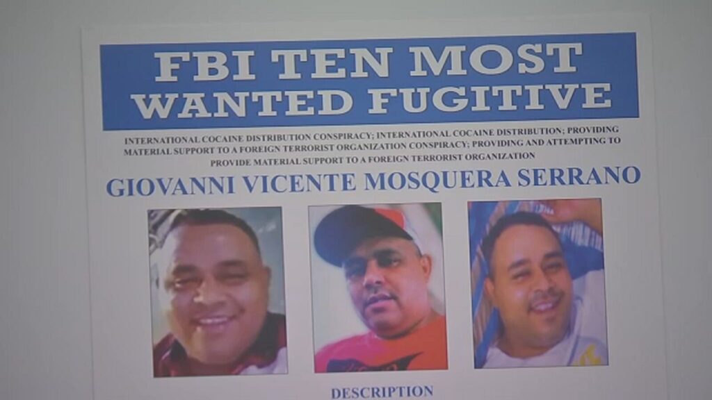 EE.UU. eleva a 5 millones de dólares la recompensa por la captura de Giovanni Mosquera Serrano, cabecilla del Tren de Aragua - AlbertoNews