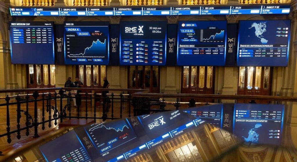 El Ibex 35 desafía al vértigo de la IA, sube un 1% y firma máximos históricos por encima de los 16.700 puntos