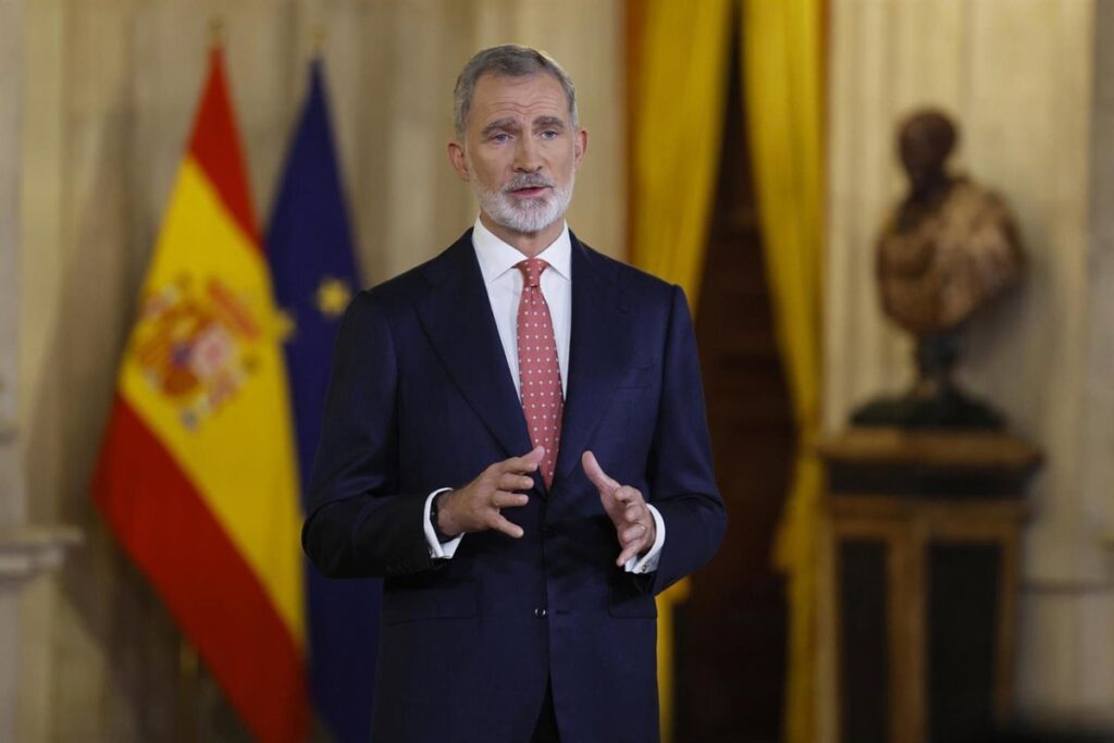 El Rey llama a preservar la convivencia, pide diálogo y ejemplaridad y alerta de "hastío" por la tensión política