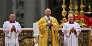 El papa León XIV pronuncia el discurso navideño «Urbi et Orbi»