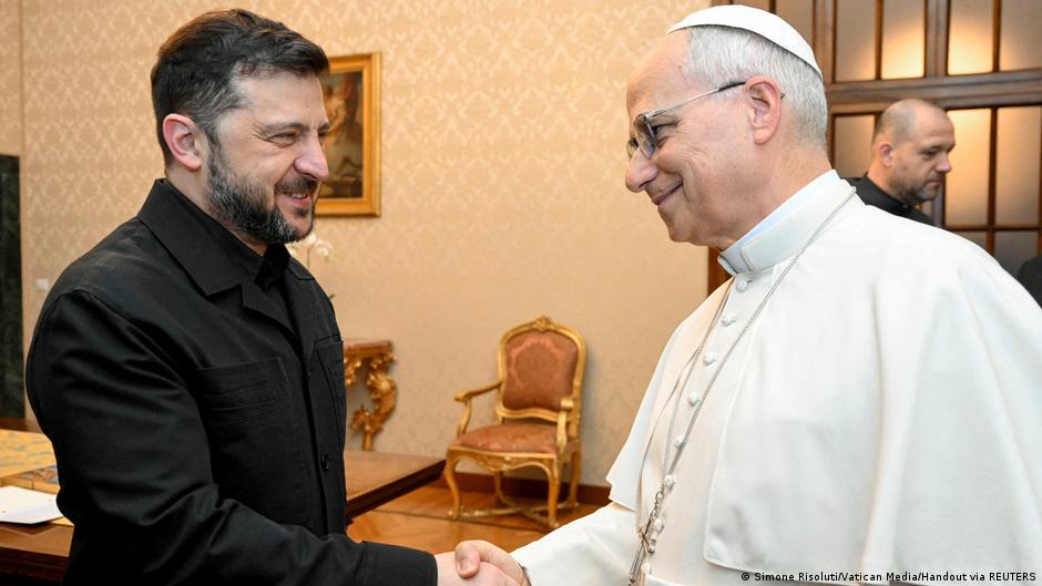 El papa expresó a Zelenski su deseo de una paz justa – DW – 09/12/2025