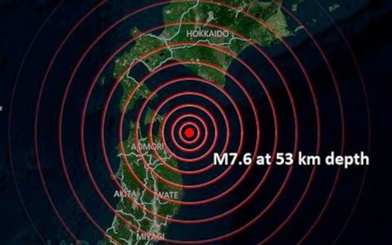 Elevan a 30 la cifra de heridos por el fuerte terremoto de 7,5 en el norte de Japón - AlbertoNews