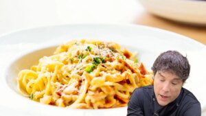 Es un poco más salado, más romano