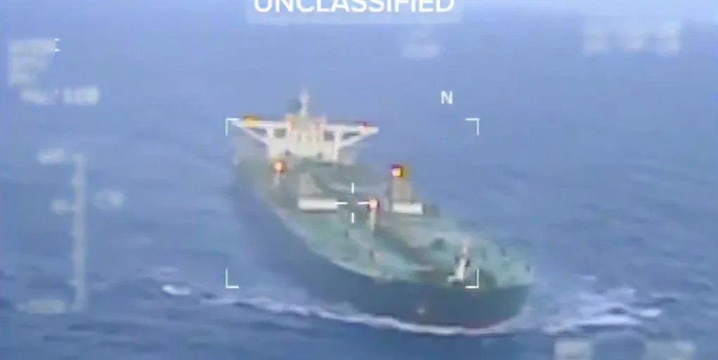 Estados Unidos intercepta otro petrolero frente a las costas de Venezuela