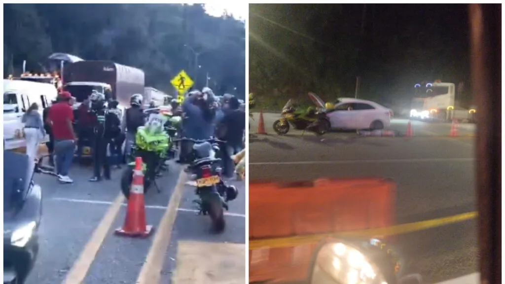 Esto es lo que se encontró en el carro en el que detonó artefacto explosivo en el peaje de Copacabana, en la autopista Medellín-Bogotá