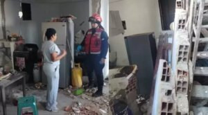 Explosión de bombonas de gas deja cinco heridos