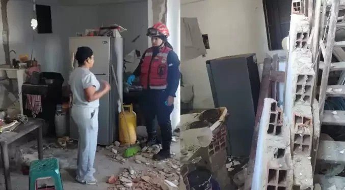 Explosión de bombonas de gas deja cinco heridos