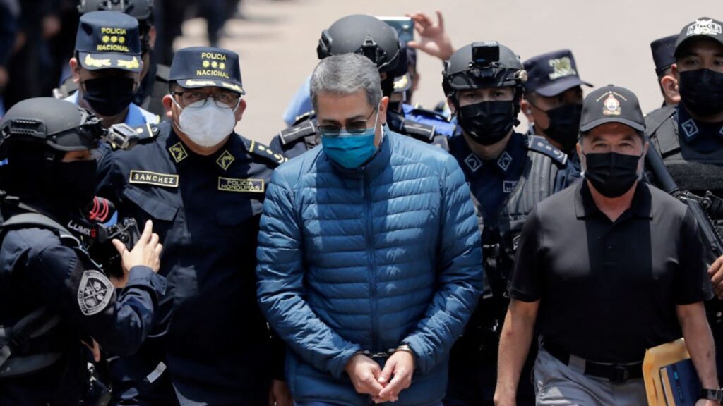 Expresidente hondureño Juan Orlando Hernández, preso por crear un "narcoestado", fue liberado en EEUU