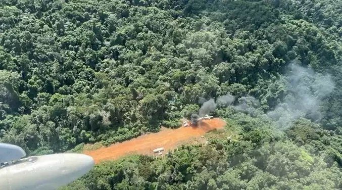 FANB inutiliza ocho aeronaves y cuatro campamentos ilegales