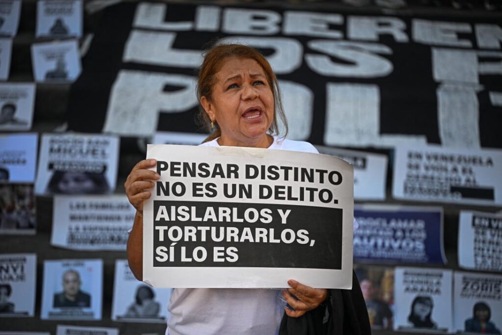 Familiares exigieron una Navidad sin presos políticos