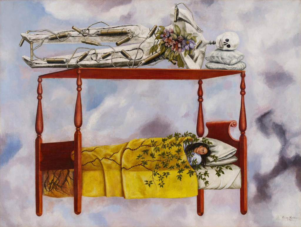 Frida Kahlo se convierte en la mujer más cara de la historia del arte al venderse 'El Sueño' por $54,7 millones - AlbertoNews