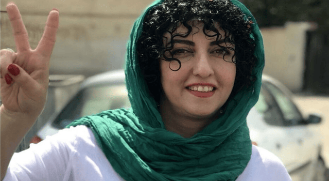 Ganadora del Nobel de la Paz iraní sigue desaparecida