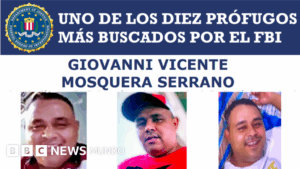 Giovanni Mosquera, el primer líder del Tren de Aragua que aparece en la lista de los 10 más buscados del FBI y por el que ofrecen US$5 millones
