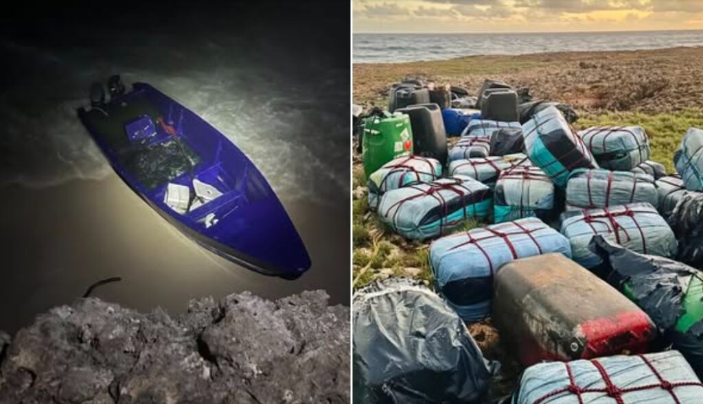Guardia Costera detiene lancha con cuatro venezolanos y un colombiano que llevaban drogas a Aruba - AlbertoNews