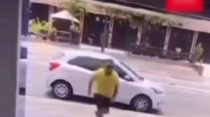 Ingresó a un hotel convencido de que su esposa lo engañaba y lo que vio lo dejó en shock (VIDEO)