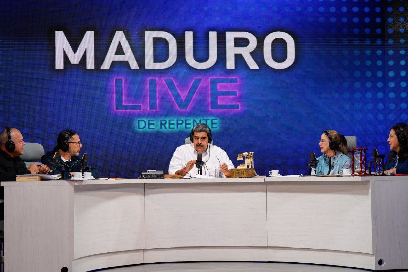 Inicia Maduro Live de Repente