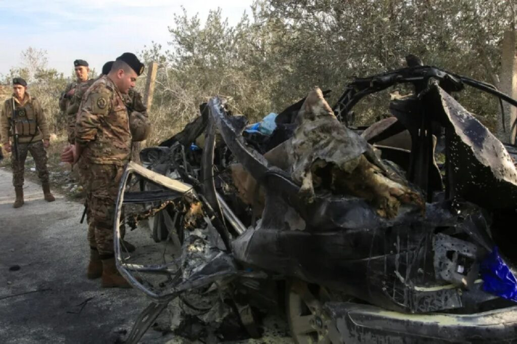 Israel bombardea objetivos de Hezbolá en Líbano
