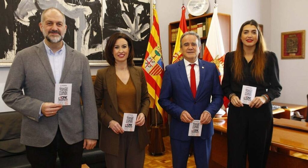 La DPZ aprueba su presupuesto más alto con 256 millones en 2026