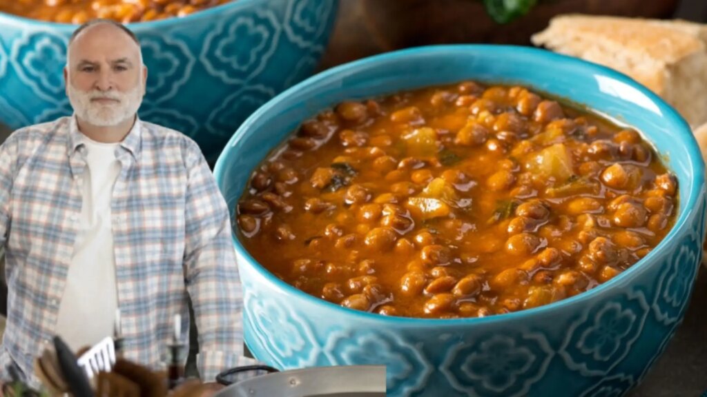 La receta de lentejas con hortalizas que José Andrés sigue preparando para su familia
