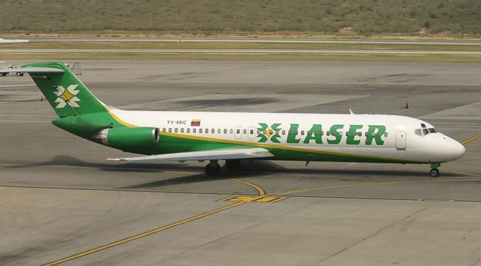 Laser cancela vuelos Caracas - Madrid hasta el 8 de diciembre