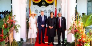 Los Reyes Guillermo y Máxima de los Países Bajos piden perdón por la esclavitud en un histórico viaje a Surinam