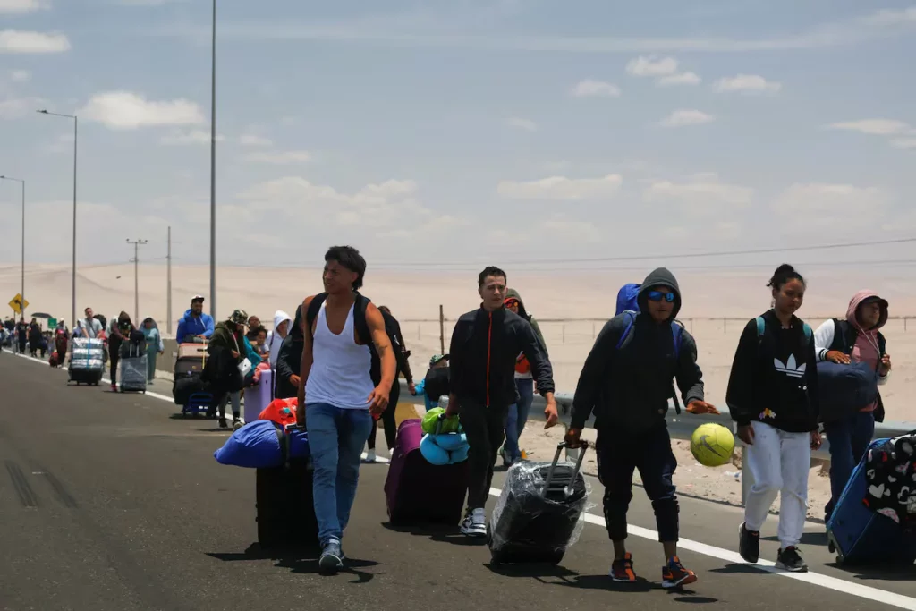 Migrantes en Chile