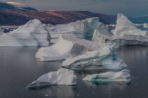 Los procesos detrás de la formación de los icebergs