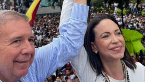 Machado y González Urrutia ven 2026 como el «año de la libertad para Venezuela» en mensaje de fin de año