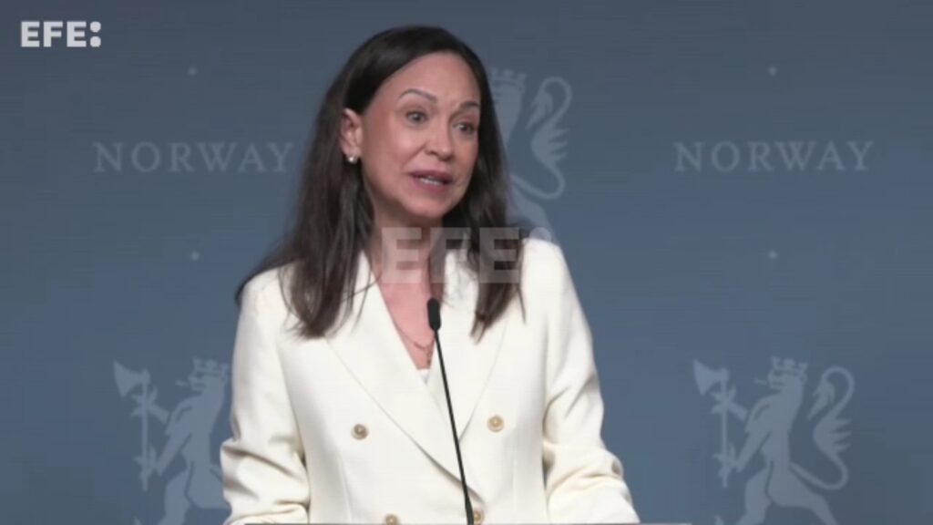 María Corina Machado afirma que Venezuela “ya ha sido invadida”, pero confía en que el país será libre muy pronto