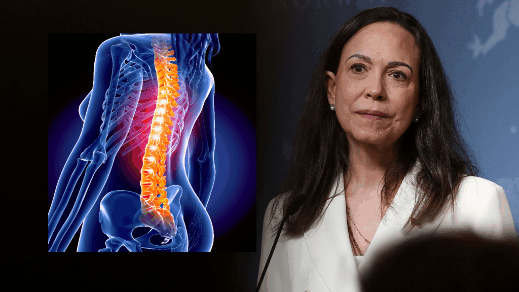 María Corina Machado vertebras