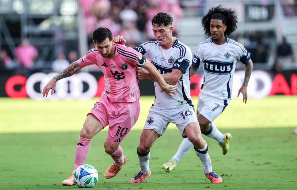 Messi da al Inter Miami su primera MLS 