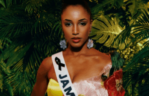 Miss Jamaica sufrió graves daños tras aparatosa caída
