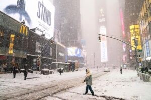 Nueva York recibió la primera nevada de la temporada – Diario El Luchador