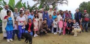 Obispo Pablo Modesto estrecha lazos con las comunidades de la Montaña