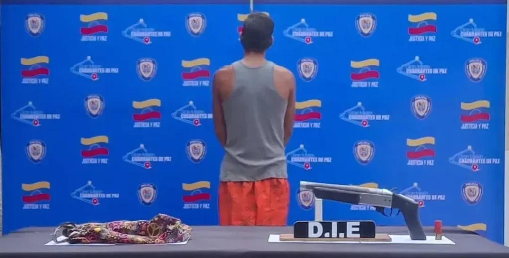 PNB lo capturó por porte ilícito de arma de fuego en La Florida