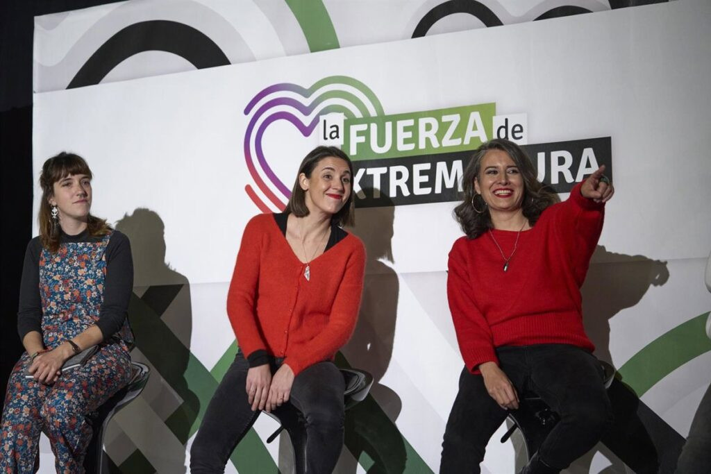 Podemos e IU cortan sin Sumar seis años de malos resultados en autonómicas con un crecimiento histórico en Extremadura