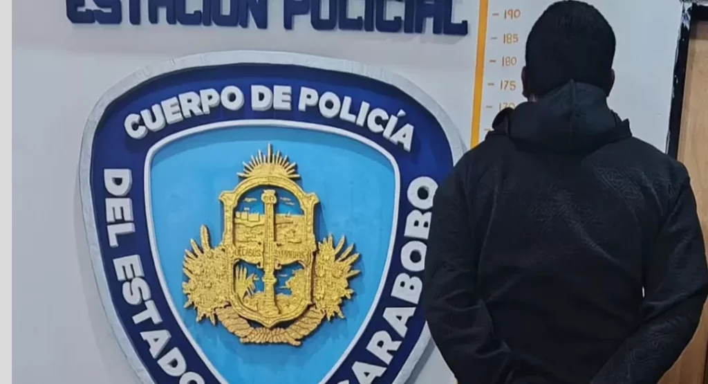 Policarabobo capturó a sujeto con arma de fuego