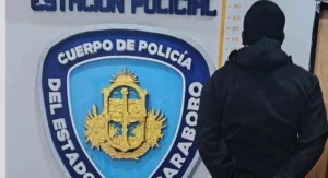 Policarabobo capturó a sujeto con arma de fuego