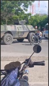 Presencia del Ejército en La Parada – Diario La Nación