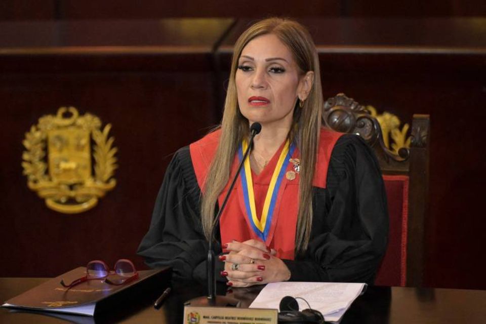 Presidenta del TSJ pide a los jueces de paz mantener la unidad ante «amenazas» de EEUU