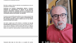 Proponen Comisión y ley de amnistía para reconciliar Venezuela