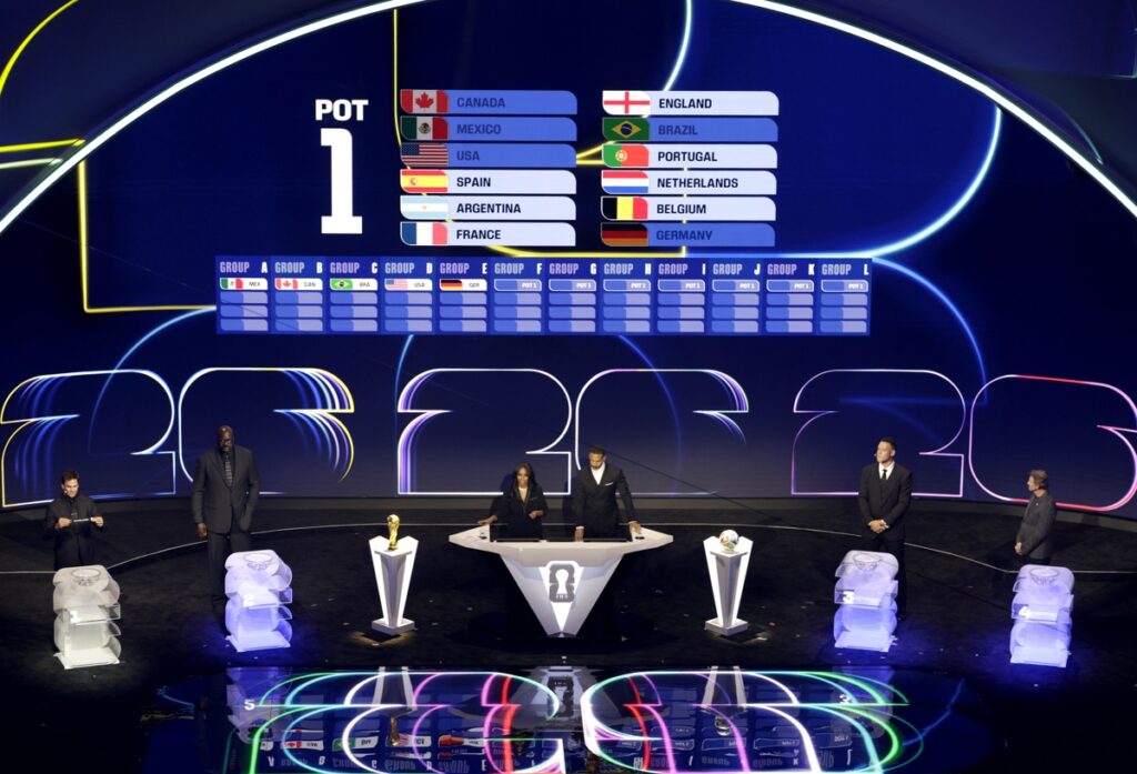 Quedaron definidos los grupos para el Mundial FIFA 2026