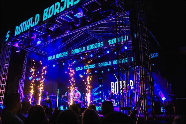 Ronald Borjas y Aldo Music Latino enamoraron a Maracay esta Navidad