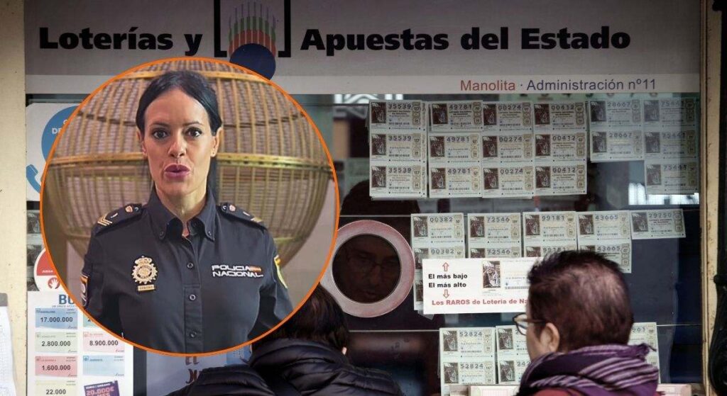 "Si pierdes o te roban un décimo, acude inmediatamente a comisaría"