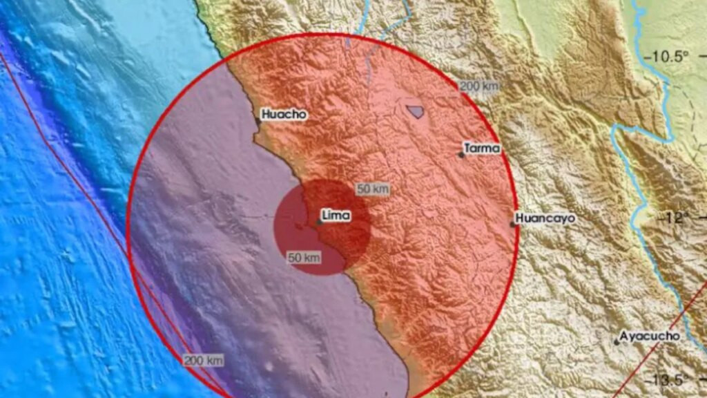 Sismo de magnitud 6.2 sacude el norte de Perú y se sintió en Lima