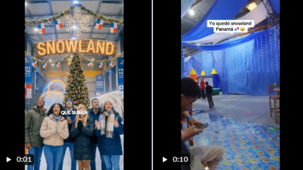 Snowland Panamá cancela su evento tras el engaño de la IA