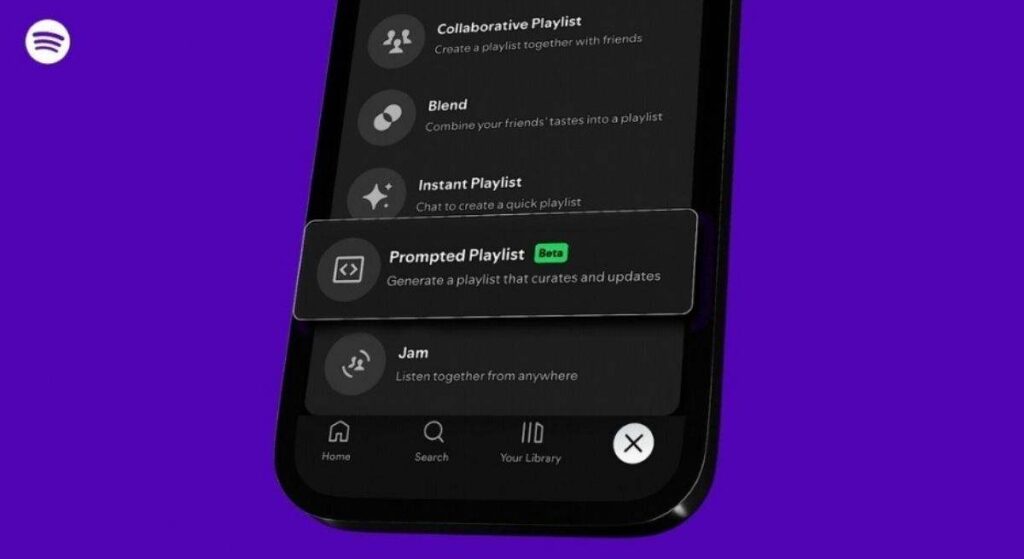 Spotify se actualiza para que puedas describir lo que quieres escuchar y la IA te ponga la música que quieres