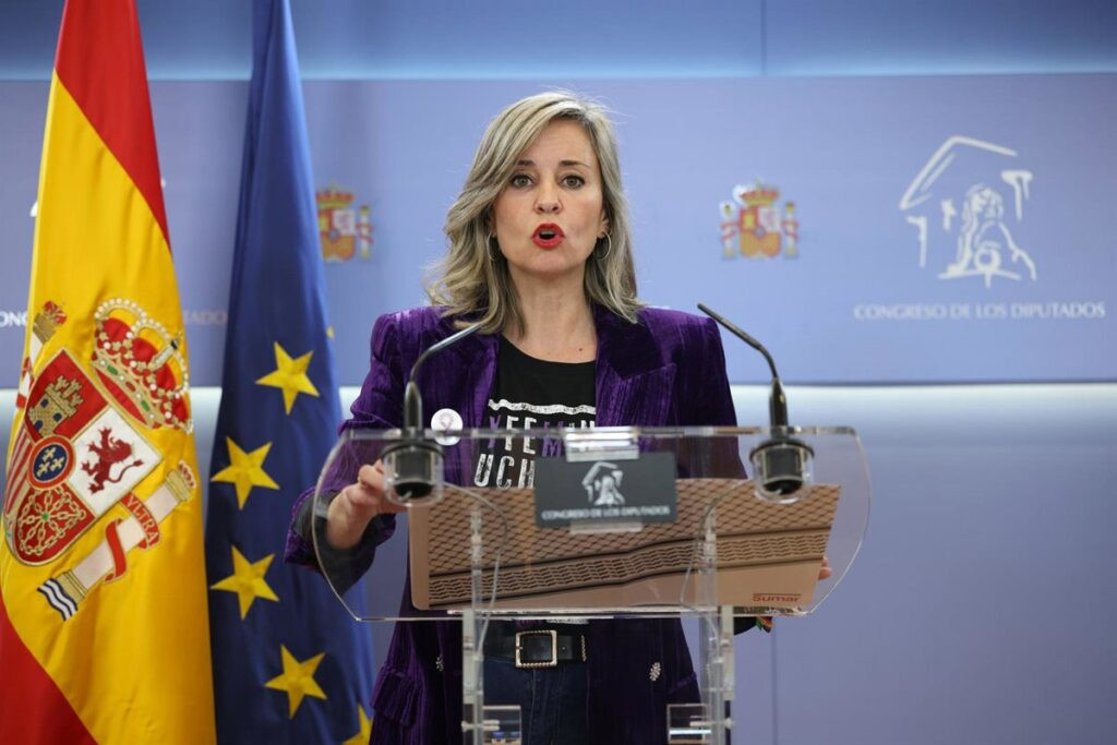 Sumar ve "decepcionante" el mensaje del Rey por no tomar partido frente a la desigualdad o la crisis de la vivienda